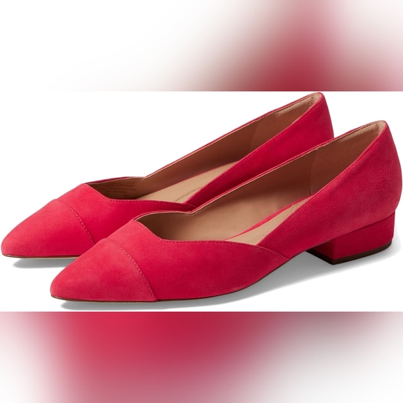 Cole Haan Geranium Suede Vanessa Skimmer 11B NWOT - Picture 2 of 11